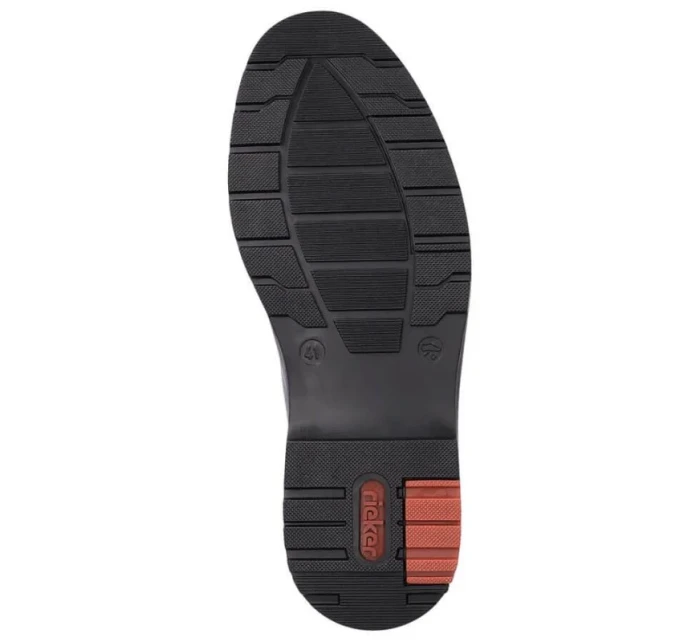 Kožené pohodlné zateplené boty M model 20539794 brown - Rieker