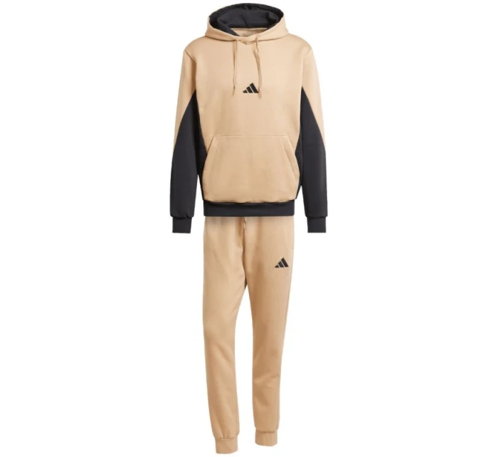 Tepláková souprava adidas Sportswear Fleece Colorblock s kapucí M KB5265