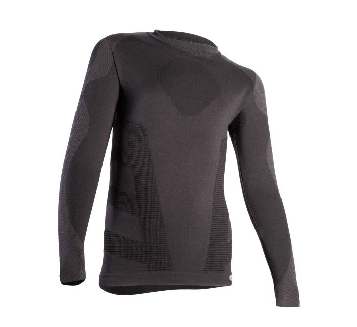 Dětské termo triko s dlouhým rukávem IRON-IC (fleece) - černá Barva: Černá, Velikost: Dětské termo triko s dlouhým rukávem IRON-IC (fleece) - černá Barva: Černá, Velikost: