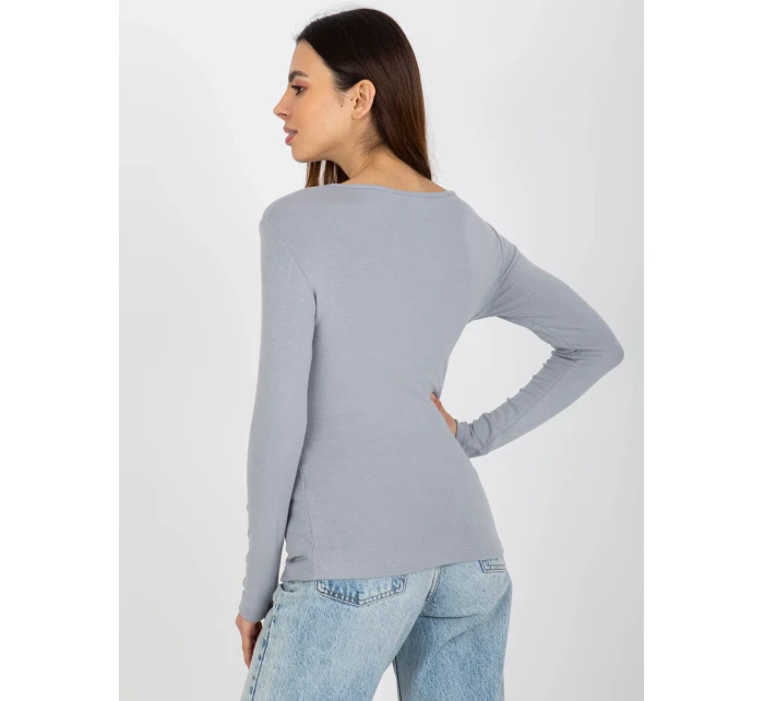 Dámská halenka EM BZ 784.33P šedá - FPrice