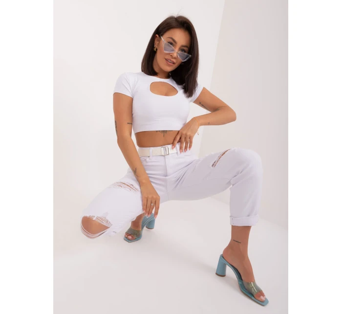 Spodnie jeans PM SP  biały model 19712384 - FPrice