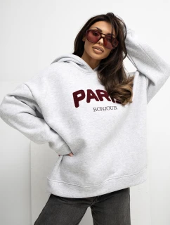 Mikina RV BL A1041.59 světle šedá