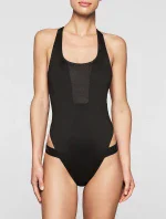 Jednodílné plavky KWOKW00052 - Calvin Klein