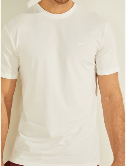 Pánské tričko  krémová  model 17086321 - Guess