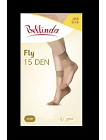 Dámské model 21124954 ponožky FLY SOCKS 15 DEN Almond - Bellinda