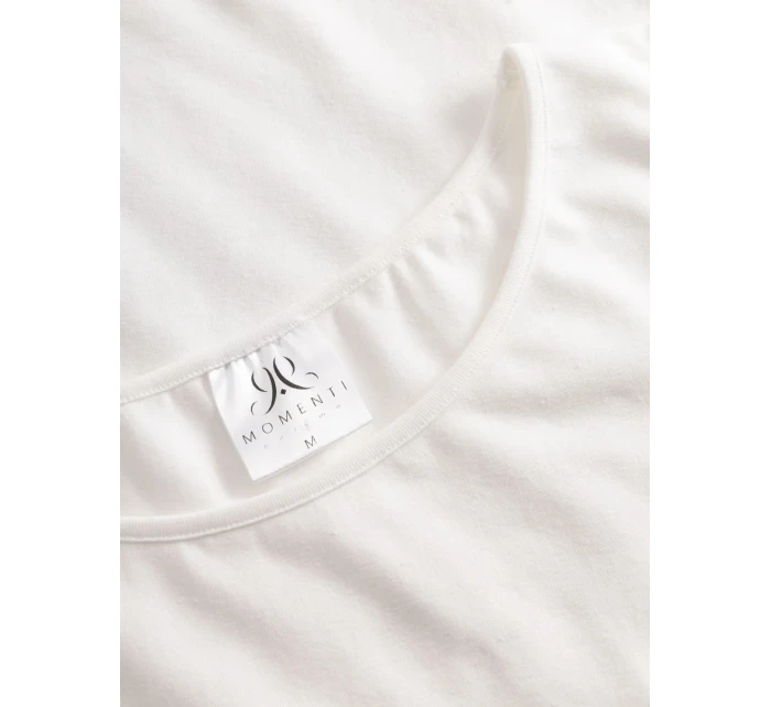 Dámské pyžamo Eliza Ecru s béžovou - Momenti Per Me