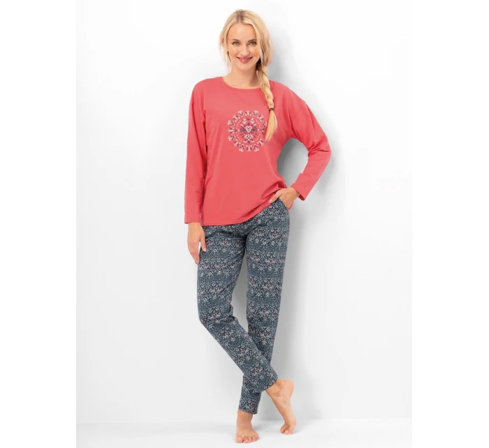 Pyžamo Key LNS 703 B25 long/r S-XL dámské