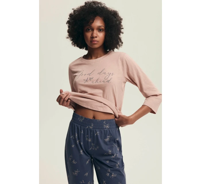 Henderson Dámské pyžamo 43699 Delanie 3/4 S-2XL Henderson Dámské pyžamo 43699 Delanie 3/4 S-2XL