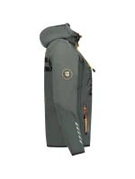 Geographical Norway Reine Ass A EO DB 007 W WU8184F/GNO-Tmavě šedá / oranžová softshellová bunda