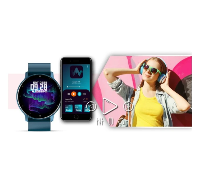 GIEWONT Blue GW120-4 Smartwatch GIEWONT Blue GW120-4 Smartwatch