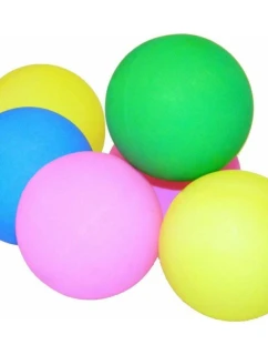 MÍČKY NA STOLNÍ TENIS BAREVNÉ 6KS NEJLEPŠÍ SPORTOVNÍ