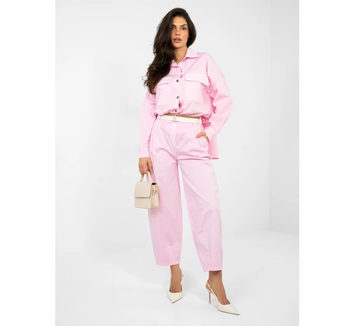Spodnie IT SP model 21946593 jasny różowy - FPrice