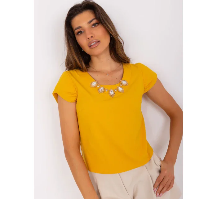 Halenka LK BZ 505783 2.01P tmavě žlutá