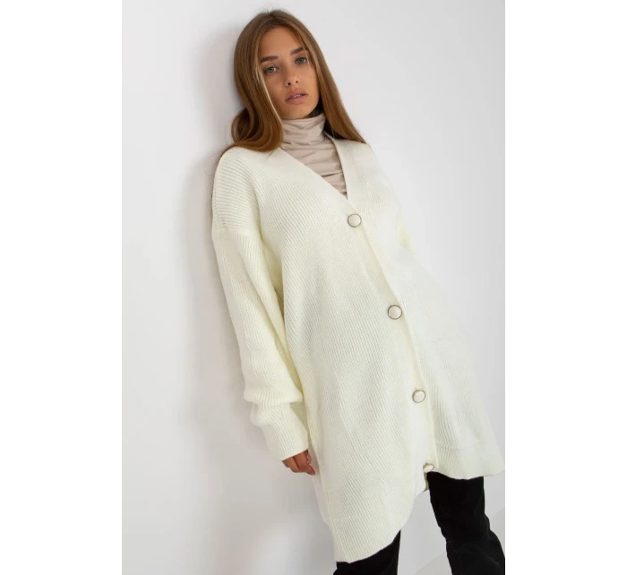 Svetr na zapínání model 171007 Rue Paris Svetr na zapínání model 171007 Rue Paris