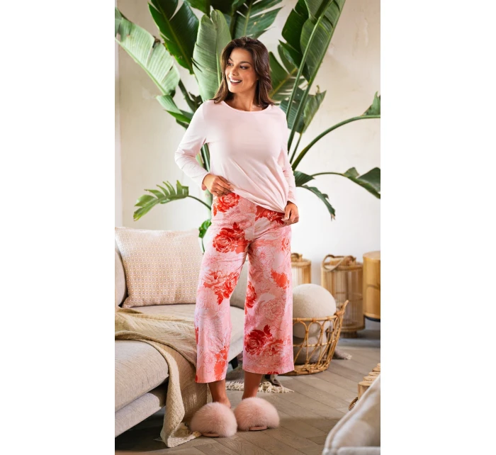Belle Reverie MK 31 Evening Flower pyžamo délka/r S-XL