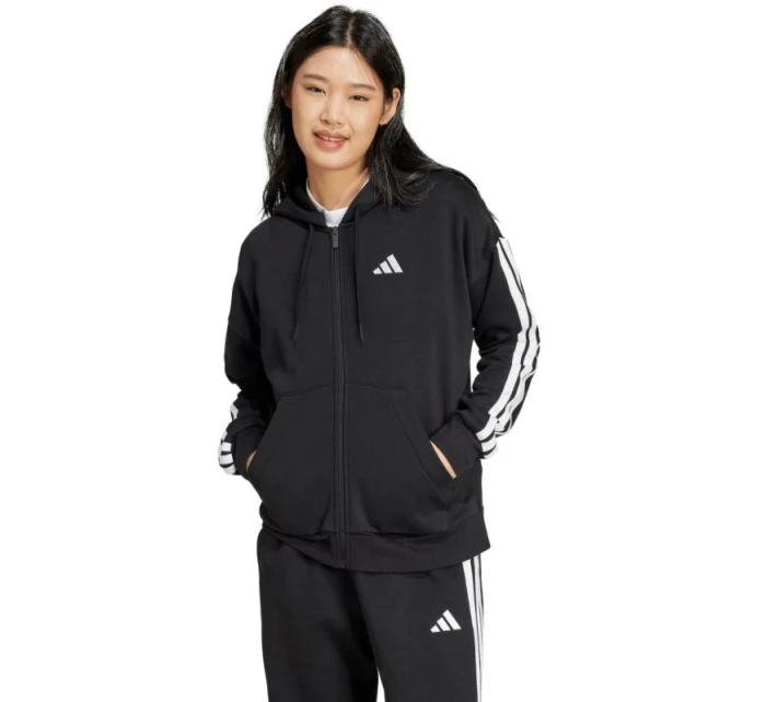 Mikina adidas Essentials 3 Stripes Full Zipp Hoodie W JE1283