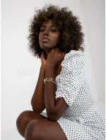 Šaty LK SK 508680.12P bílé a černé