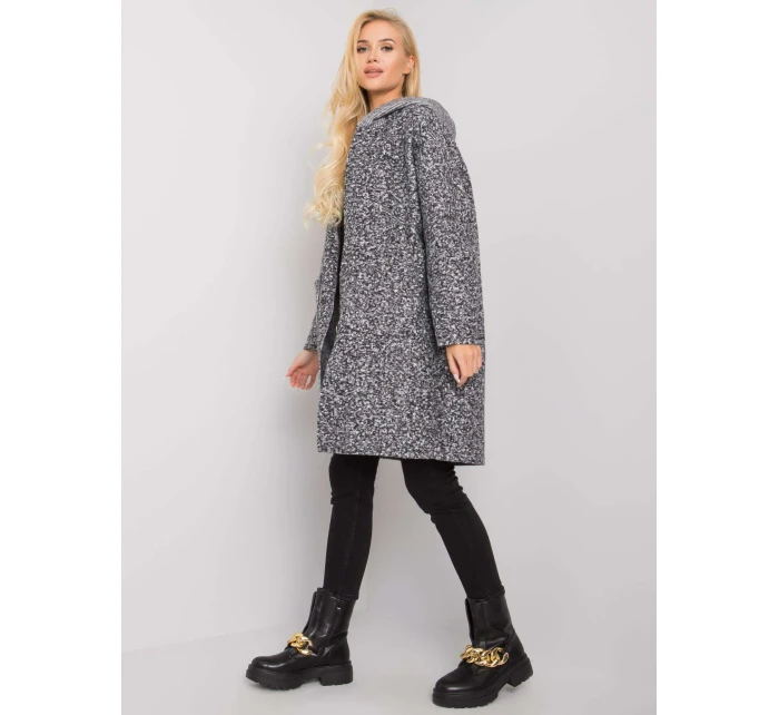 Dámský kabát TW CZ BI 21715 1.87P tmavě šedý Dámský kabát TW CZ BI 21715 1.87P tmavě šedý