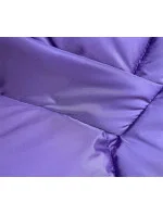 Bunda s kapucí v lila barvě pro přechodné období model 21246441 - LHD