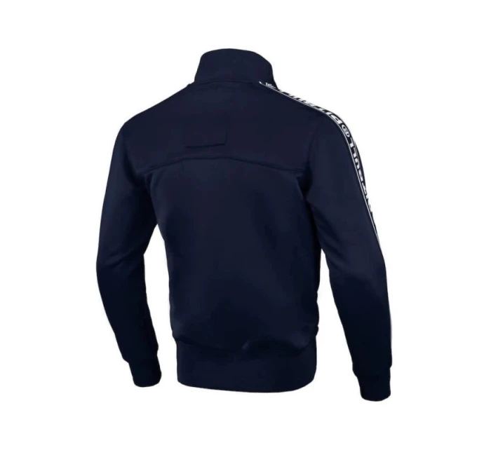 Pánská mikina Pit Bull West Coast Oldschool Tape Logo Terry Sweatshirt - 14230359