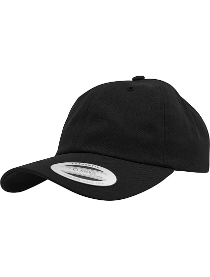 Flexfit 6245CM 6 panelová bavlněná keprová kšiltovka 55.6245 black
