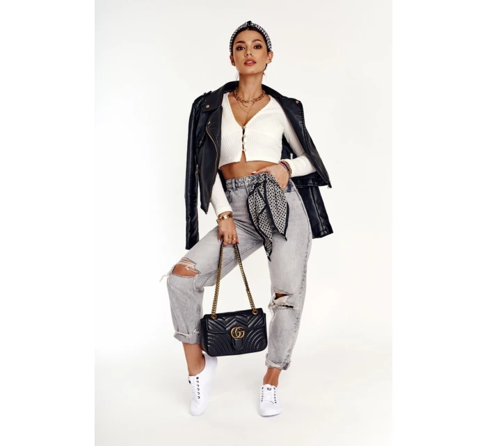 Dámské Tenisky BIG STAR model 21546330 Bíle - Big Star Shoes Dámské Tenisky BIG STAR model 21546330 Bíle - Big Star Shoes