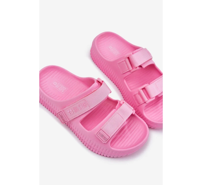 Dámské Pěnové Sandály Se Zipem Big Star Růžové model 21695310 - Big Star Shoes Dámské Pěnové Sandály Se Zipem Big Star Růžové model 21695310 - Big Star Shoes