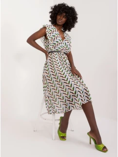 Sukienka DHJ SK model 21271986 biały - FPrice