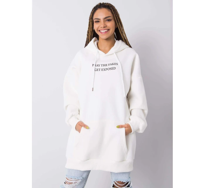 Bluza DS BL model 19344694 ecru - FPrice Bluza DS BL model 19344694 ecru - FPrice