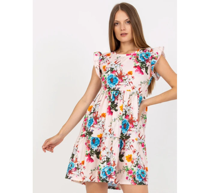 Dámské šaty RV SK 8020 světle růžové