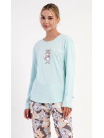 Dámské pyžamo dlouhé model 21748290 - Vienetta