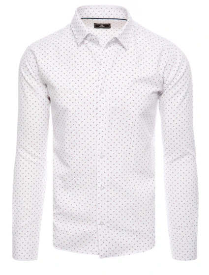 Pánská bílá košile FashionStreet DX2455