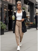 Dámská přechodná bunda parka MOZA černá FashionStreet TY4285