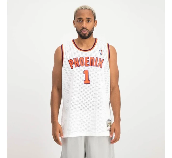 Mitchell & Ness Phoenix NBA Alternate Jersey Suns 2002 Anfernee Hardaway M SMJY4443-PSU02AHAWHIT pánské Mitchell & Ness Phoenix NBA Alternate Jersey Suns 2002 Anfernee Hardaway M SMJY4443-PSU02AHAWHIT pánské