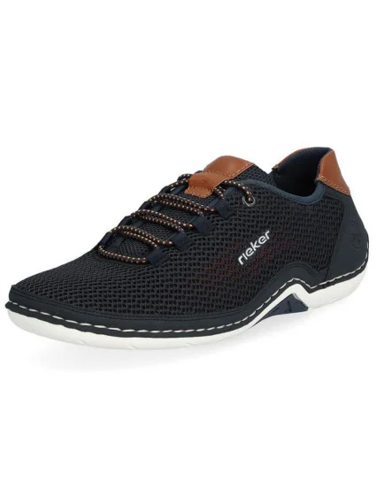 Pohodlné polobotky Rieker M RKR666 navy blue