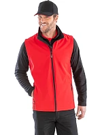 R Pánská 2vrstvá softshell vesta "Printable" 30. black/black model 22428272 - Result