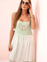 Dámské boho šaty s ramínky mincovna