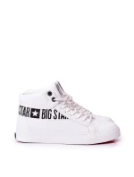 Pánské Tenisky Big Star Vysoké Bílé EE174340 Pánské Tenisky Big Star Vysoké Bílé EE174340