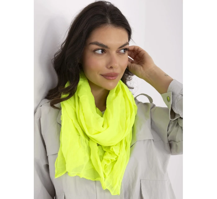 Chustka AT CH model 21129430 fluo żółty - FPrice