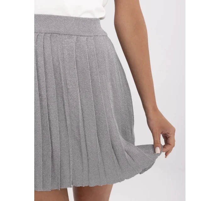Spódnica NM SD model 21049565 szary - FPrice Spódnica NM SD model 21049565 szary - FPrice