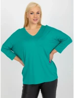 Halenka RV BZ 5745.18 tyrkysová Halenka RV BZ 5745.18 tyrkysová