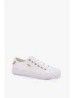 Dámské plátěné tenisky Big Star – bílé