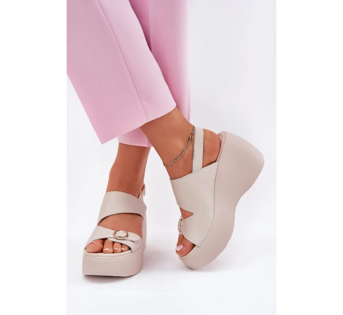 Bota na klínech model 213460 Step in style Bota na klínech model 213460 Step in style