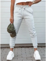 Dámské tepláky FITS světle šedé UY2186 Dámské tepláky FITS světle šedé UY2186