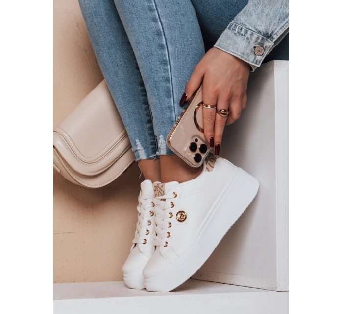 Dámské tenisky na platformě RIFII beige FashionStreet ZY0688