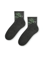 Vzorované netlačící ponožky Steven art.099 35-40