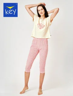 Pyžamo Key LNS 796 A24 cr/r S-XL dámské