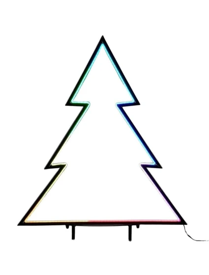 NEON CHOIN 150 LED RGB PILOT 32 FUNKCÍ ČASOVAČ 53x75CM LUCA