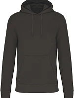 Kariban K 4027 Pánská eco-friendly mikina s kapucí 20.4027 dark grey