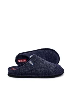 Klasické pánské pantofle Big Star model 21601053 Námořnická modrá - Big Star Shoes Klasické pánské pantofle Big Star model 21601053 Námořnická modrá - Big Star Shoes